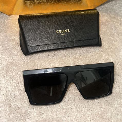 celine sunglasses case brown|authentic celine sunglasses.